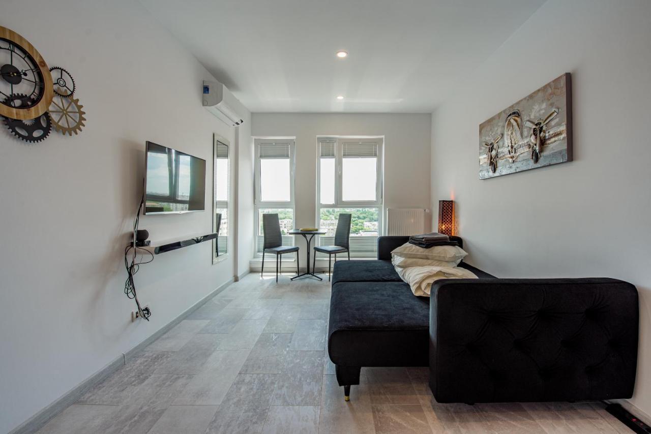 Cozy Penthousestudio Cityview W12 Бухарест Экстерьер фото