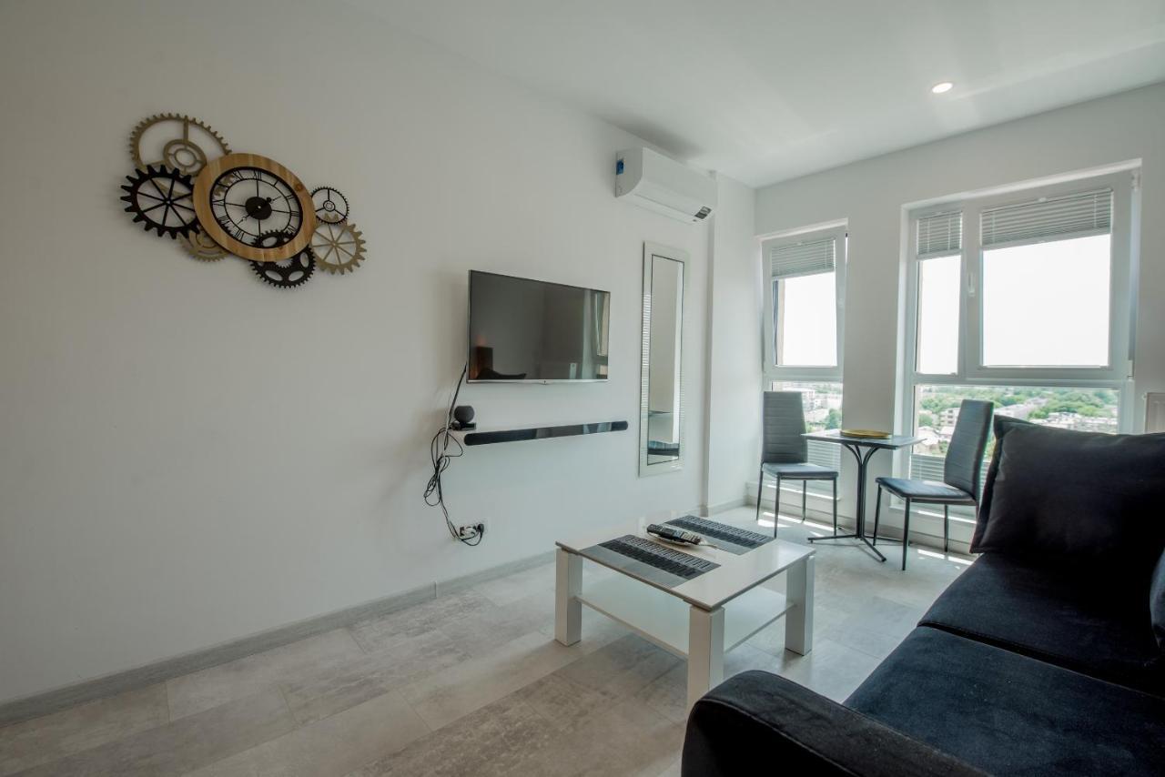 Cozy Penthousestudio Cityview W12 Бухарест Экстерьер фото